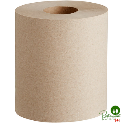 Prime Select 1-Ply Natural Kraft Paper Towel Roll, 665 Feet / Roll - 6/Case