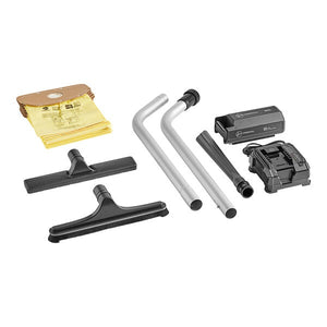 Hoover CH93600 Cordless Backpack Vacuum Kit with 10 Bags, 8.0 Ah Battery, and Charger - 40V