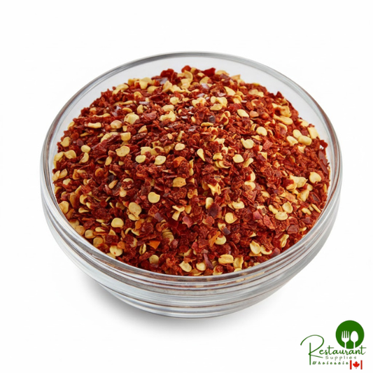Premium Crushed Red Pepper Flakes By Prime 3.25 lb. - 4/Case
