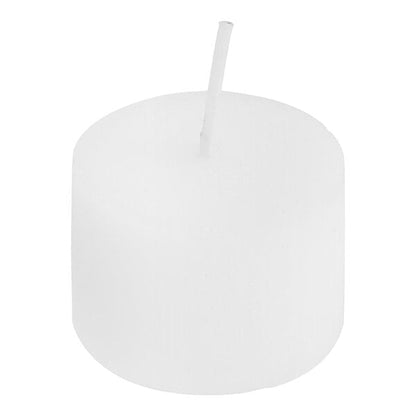 Leola Candle 10 Hour White Votive Candle - 288/Case