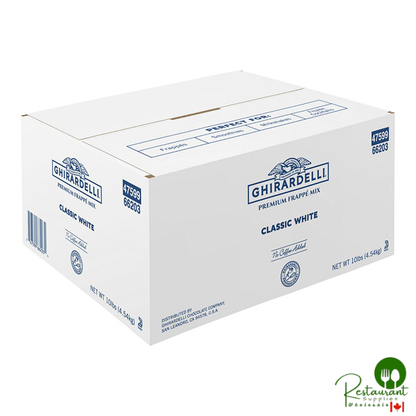 Ghirardelli 10 lb. Classic White Frappe Mix