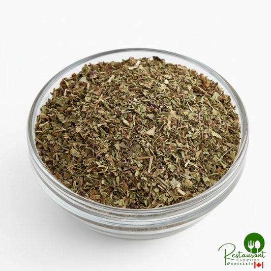 Premium Dried Basil Leaves By Prime 1.63 lb. - 4/Case