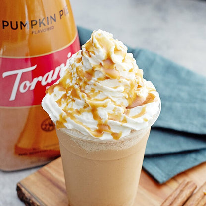 Torani Puremade Pumpkin Pie Flavoring Sauce 64 fl. oz. - 4/Case