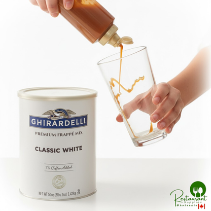 Ghirardelli 3.12 lb. Classic White Frappe Mix