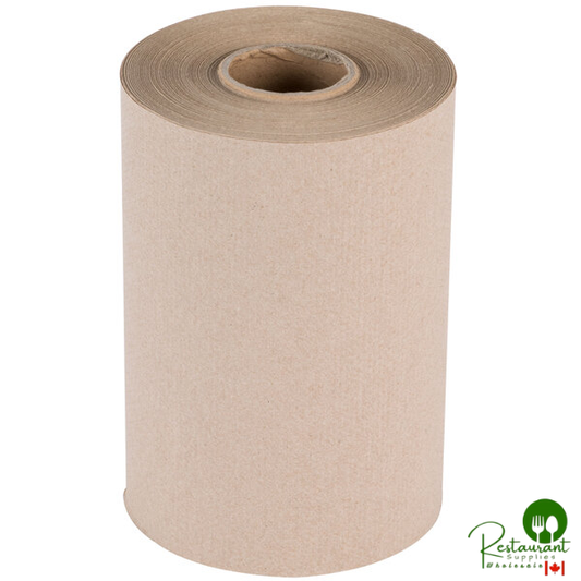 Prime Natural Kraft Hardwound Paper Towel, 350 Feet / Roll - 12/Case