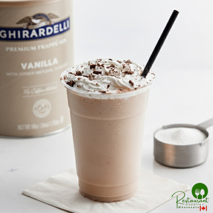 Ghirardelli 3 lb. Vanilla Flavored Frappe Beverage Base