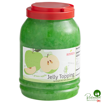 Bossen Green Apple Jelly Topping 8.38 lb. - 4/Case