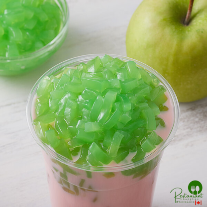 Bossen Green Apple Jelly Topping 8.38 lb. - 4/Case