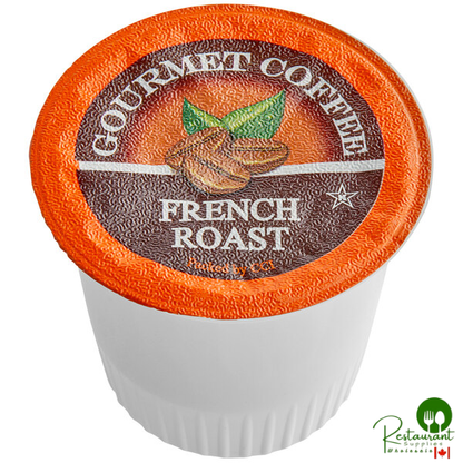Caffe de Aroma 24-Count French Roast Coffee Single Serve Cups - 4/Case