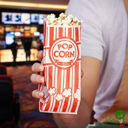 3 3/4" x 1 3/4" x 9 1/2" 1.1 oz. Popcorn Bag By Prime - 1,000/Case