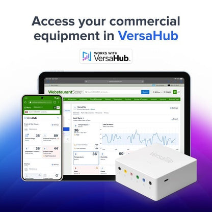 VersaTile Remote WiFi-Enabled Walk-In / Refrigeration Temperature Monitoring Kit for VersaHub Platform