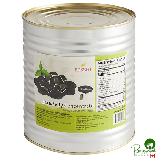Bossen #10 Can Grass Jelly Liquid Concentrate - 6/Case