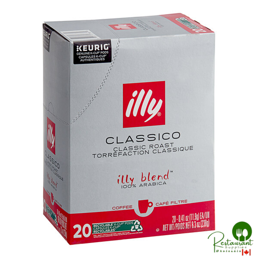 illy Classico Coffee Single Serve Keurig® K-Cup® Pods - 80/Case