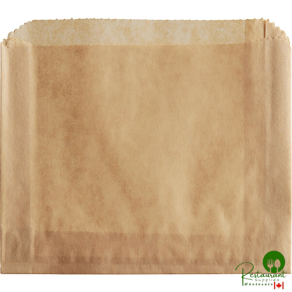 5" x 1" x 4" Large Kraft French Fry Bag By Prime - 2,000/Case