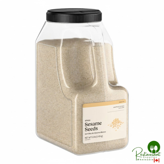Premium White Sesame Seeds By Prime 5.5 lb.