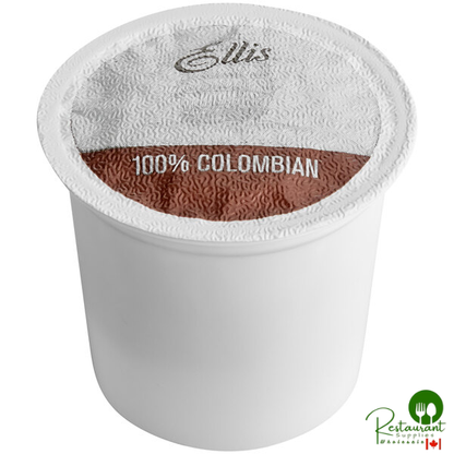 Ellis 100% Colombian Coffee Single Serve Cups - 24/Box