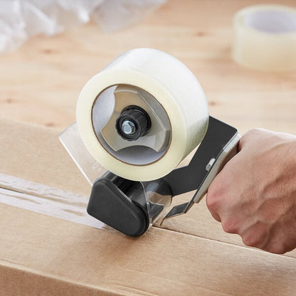 Lavex 2.0 Mil Medium-Duty Acrylic 2" x 110 Yard Clear Packaging Tape - 36/Case