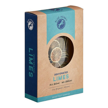 Blue Henry Dried Lime Slices - 40/Box