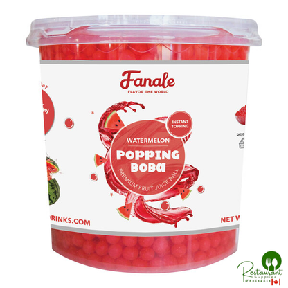 Fanale Watermelon Popping Boba 7.05 lb. - 4/Case