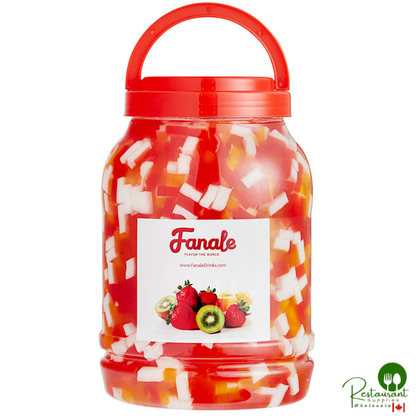 Fanale Rainbow Jelly Topping 8.38 lb. - 4/Case