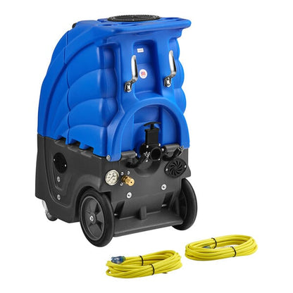 Lavex Dual 3-Stage Heated Carpet Extractor with 25' Hoses and 12" Stainless Steel Wand - 12 Gallon, 500 PSI