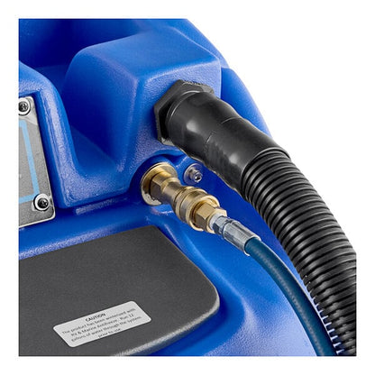 Lavex Dual 3-Stage Heated Carpet Extractor with 25' Hoses and 12" Stainless Steel Wand - 12 Gallon, 500 PSI