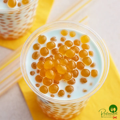 Fanale Peach Popping Boba 7.05 lb. - 4/Case