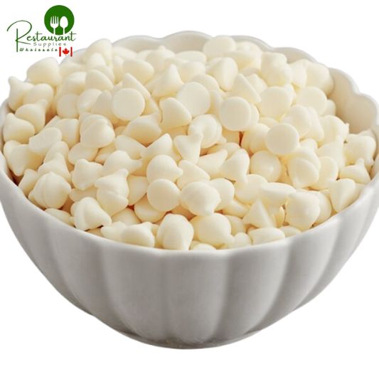 HERSHEY'S 1M Premier White Vanilla Baking Chips 25 lb Bulk