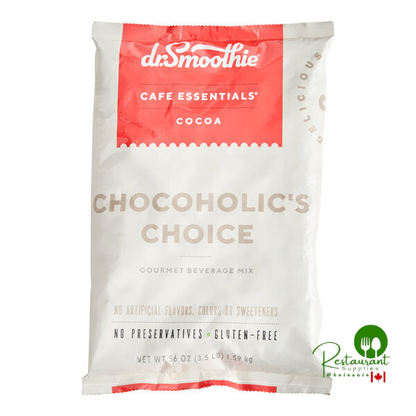 Dr. Smoothie Café Essentials Chocoholic’s Choice 3.5 lb – 5/Case | Premium Chocolate Mix
