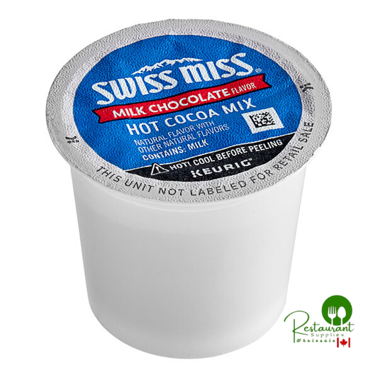 Swiss Miss Milk Chocolate Hot Cocoa Single Serve Keurig® K-Cup® Pods – 22/Box
