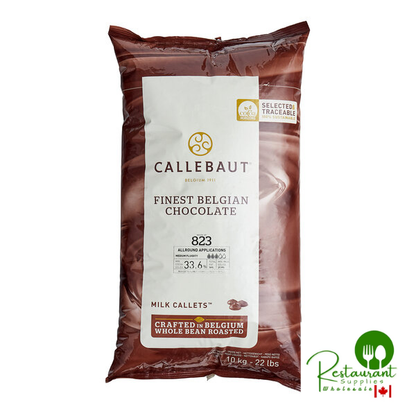 Callebaut 823 Milk Chocolate Callets™ 22 lb – Premium Belgian Baking Chocolate