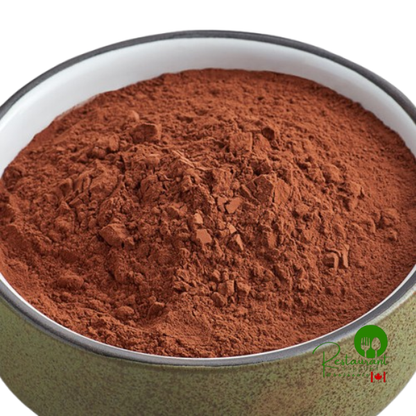 Cacao Barry 11 lb High Fat 22/24% Dutched Cocoa Powder – 2/Case Professional Baking Blend