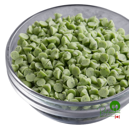 Mint Green 4M Chocolate Baking Chips – 25 lb Bag
