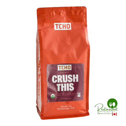 Bulk TCHO Crush This Cacao Nibs – 3.3 lb Each, Case of 6