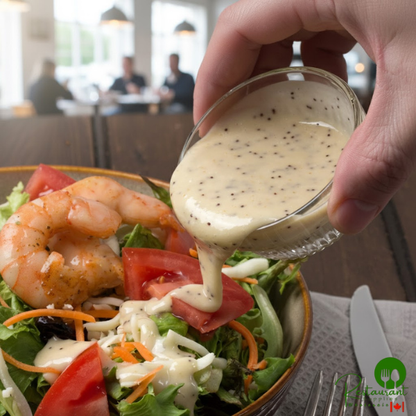 Ken's Foods 1 Gallon Poppyseed Dressing - 4/Case