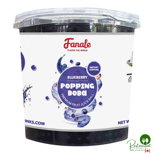 Fanale Blueberry Popping Boba 7.05 lb. - 4/Case