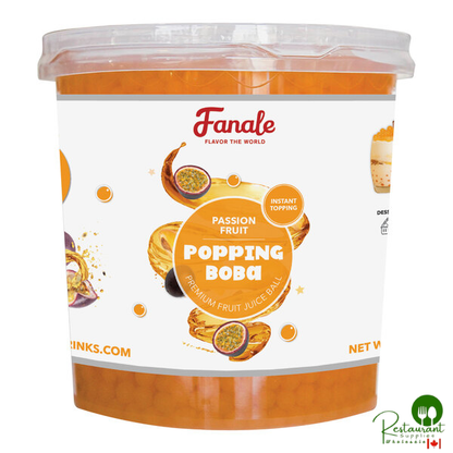 Fanale Passion Fruit Popping Boba 7.05 lb. - 4/Case