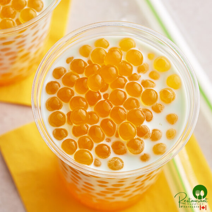 Fanale Passion Fruit Popping Boba 7.05 lb. - 4/Case