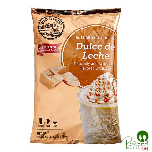 Big Train 3.5 lb. Dulce de Leche Blended Ice Coffee Mix