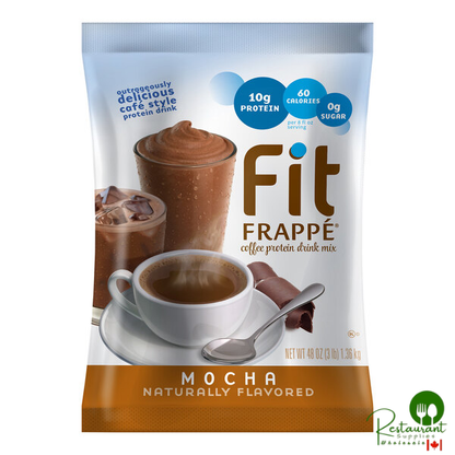Big Train 3 lb. Fit Frappe Mocha Protein Drink Mix