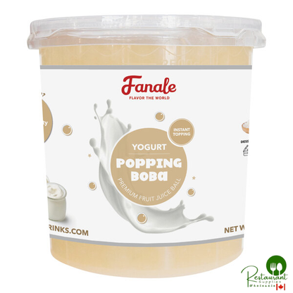 Fanale Yogurt Popping Boba 7.05 lb. - 4/Case