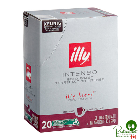 illy Intenso Coffee Single Serve Keurig® K-Cup® Pods - 20/Box