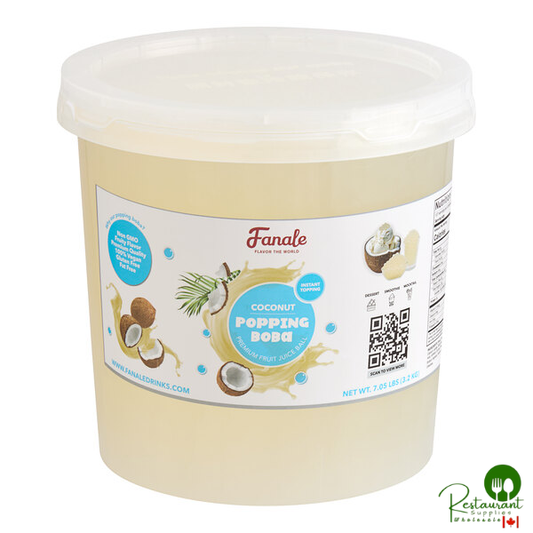 Fanale Coconut Popping Boba 7.05 lb. - 4/Case