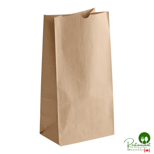 12 lb. Natural Kraft Paper Customizable Bag By Prime - 500/Case