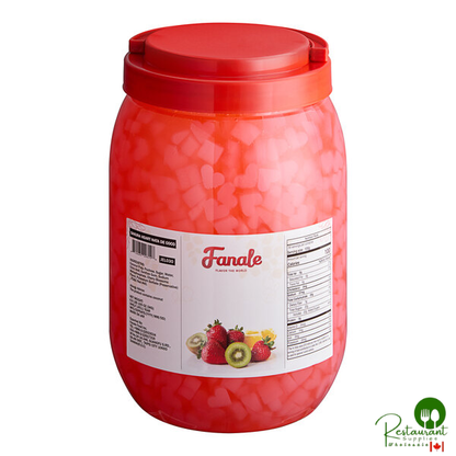 Fanale Sakura Cherry Blossom Heart-Shaped Jelly Topping 6.6 lb. - 4/Case