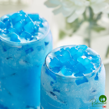 Fanale Blueberry Heart-Shaped Jelly Topping 6.6 lb. - 4/Case