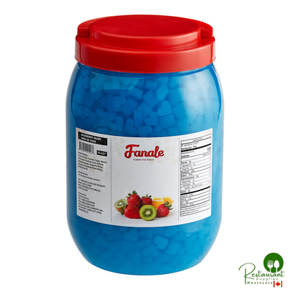 Fanale Blueberry Heart-Shaped Jelly Topping 6.6 lb. - 4/Case