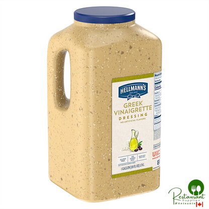 Hellmann's 1 Gallon Greek Vinaigrette Dressing - 4/Case