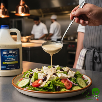 Hellmann's 1 Gallon Greek Vinaigrette Dressing - 4/Case