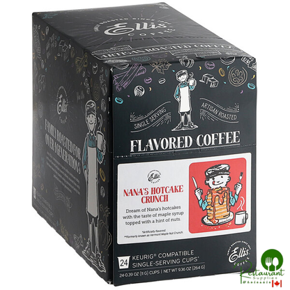 Ellis Mezzaroma Nana's Hotcake Crunch Coffee Single Serve Cups - 24/Box